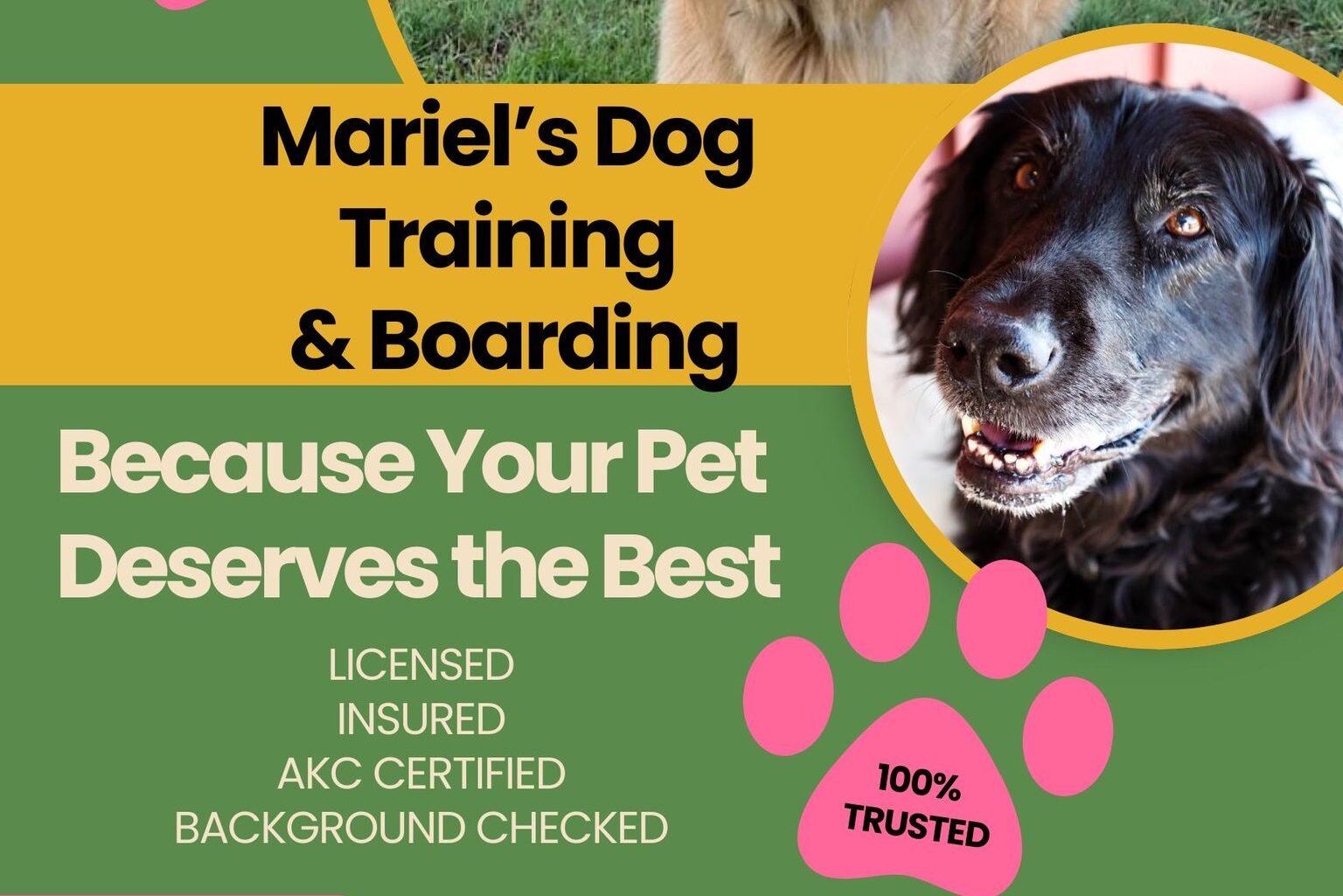 Mariel's Dog Training and Boarding